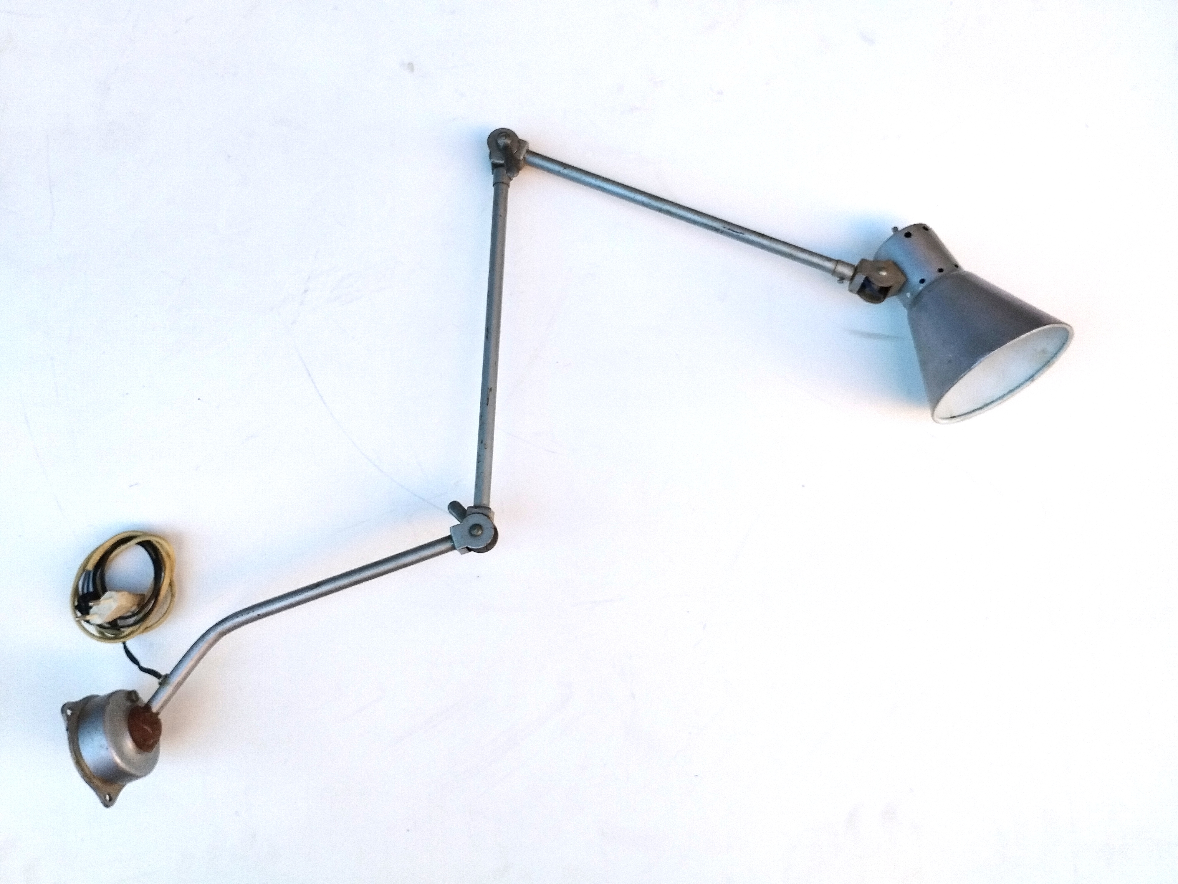 lampara flexo mesa pared metal 14 34+37+37+16.5 o12.8 1u